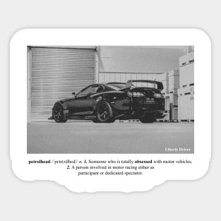 Petrolhead Fiction Sticker